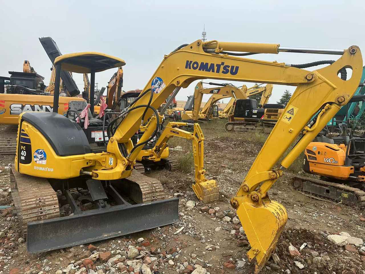 KOMATSU PC40 - Mini excavator: picture 1 KOMATSU PC40 - Mini excavator: picture 1