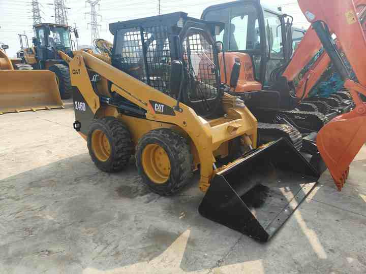 Skid steer loader Used  Front Loader Tractor CAT 246D Skid Steer Loader / Used Cat 226B 246C 246d Mini Skid Steer Loader in Stock [ Copy ] [ Copy ] [ Copy ] [ Copy ] [ Copy ]: picture 6