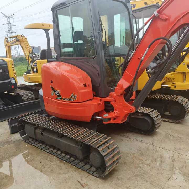 Used Heavy Construction Equipment Kubota U35 Excavator Used Machine - Crawler excavator: picture 2 Used Heavy Construction Equipment Kubota U35 Excavator Used Machine - Crawler excavator: picture 2