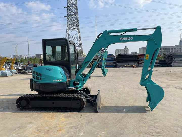 Used Mini Kobelco Sk55 5tons Excavator for Sale Used Construction Machinery Export - Excavator: picture 4 Used Mini Kobelco Sk55 5tons Excavator for Sale Used Construction Machinery Export - Excavator: picture 4