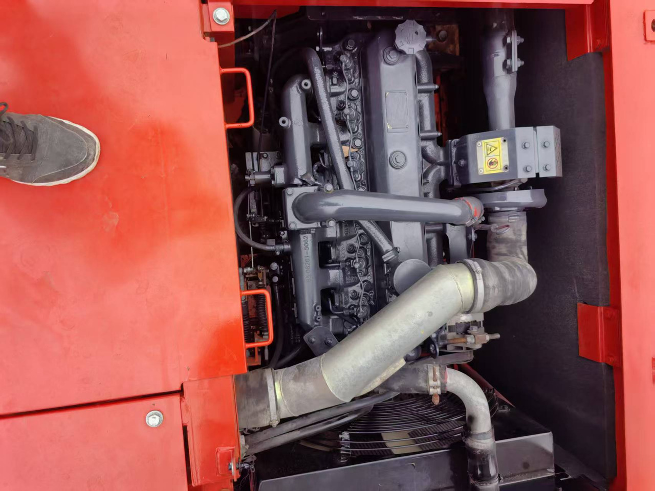 Wheel excavator doosan Used DH150W-7 wheeled excavator for sale at a low price. [ Copy ]: picture 7