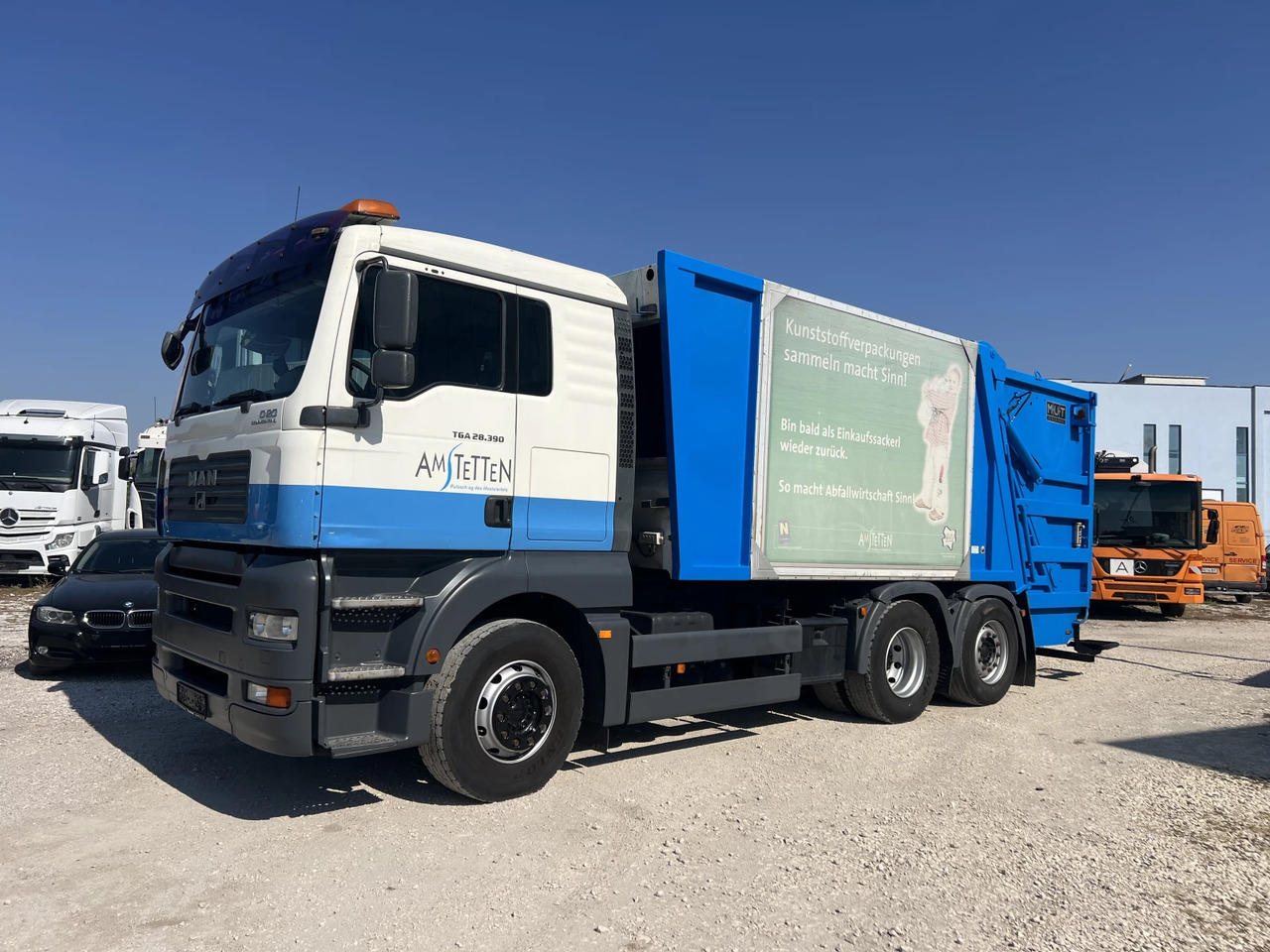 Man Tga Вариопреса, 6х2, Буг, Внос , - Garbage truck: picture 5 Man Tga Вариопреса, 6х2, Буг, Внос , - Garbage truck: picture 5