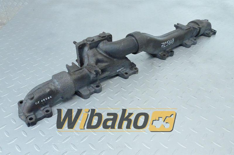 Exhaust manifold for engine Perkins 2006 OE50032 - Exhaust manifold for Construction machinery: picture 1 Exhaust manifold for engine Perkins 2006 OE50032 - Exhaust manifold for Construction machinery: picture 1