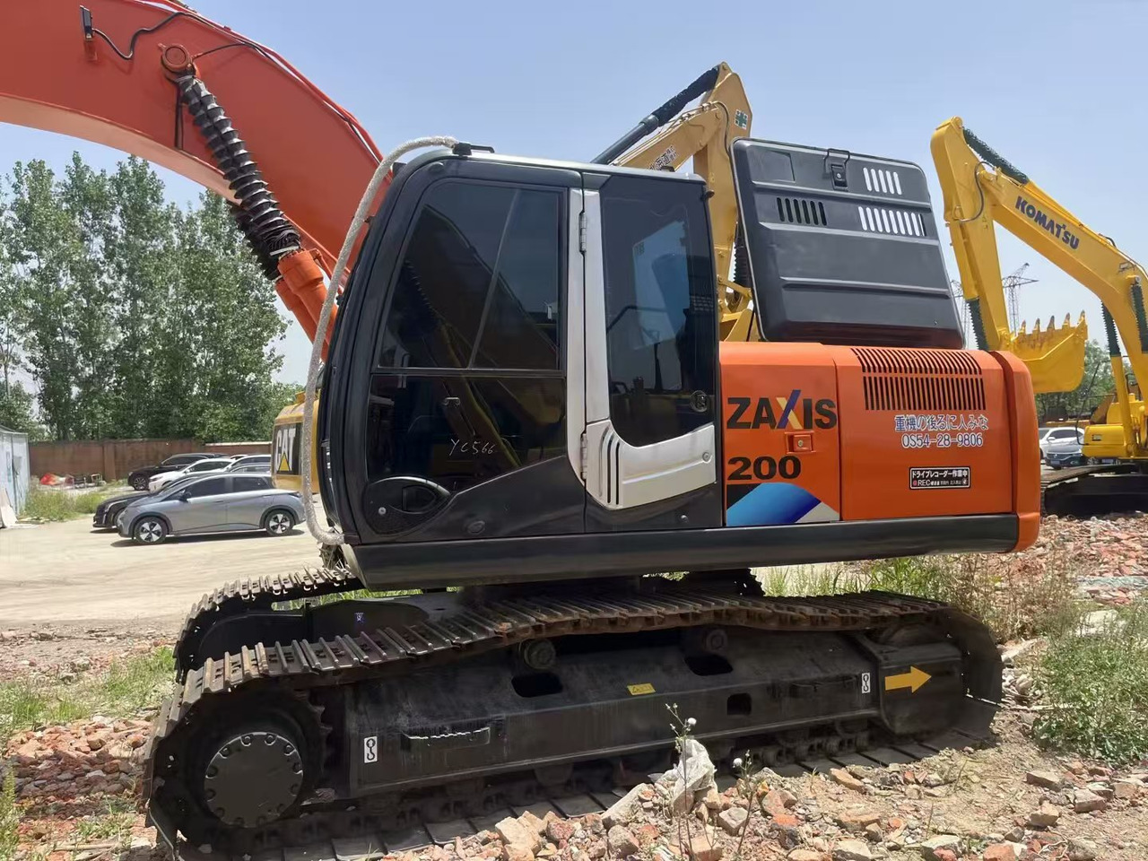 HITACHI ZX200 - Crawler excavator: picture 4 HITACHI ZX200 - Crawler excavator: picture 4