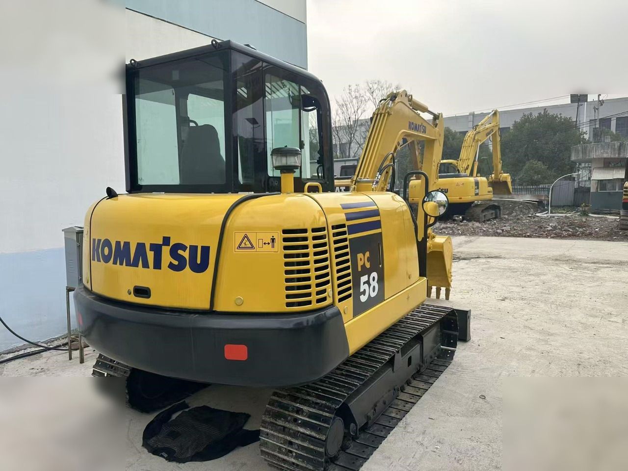 KOMATSU PC56-7 - Mini excavator: picture 3 KOMATSU PC56-7 - Mini excavator: picture 3
