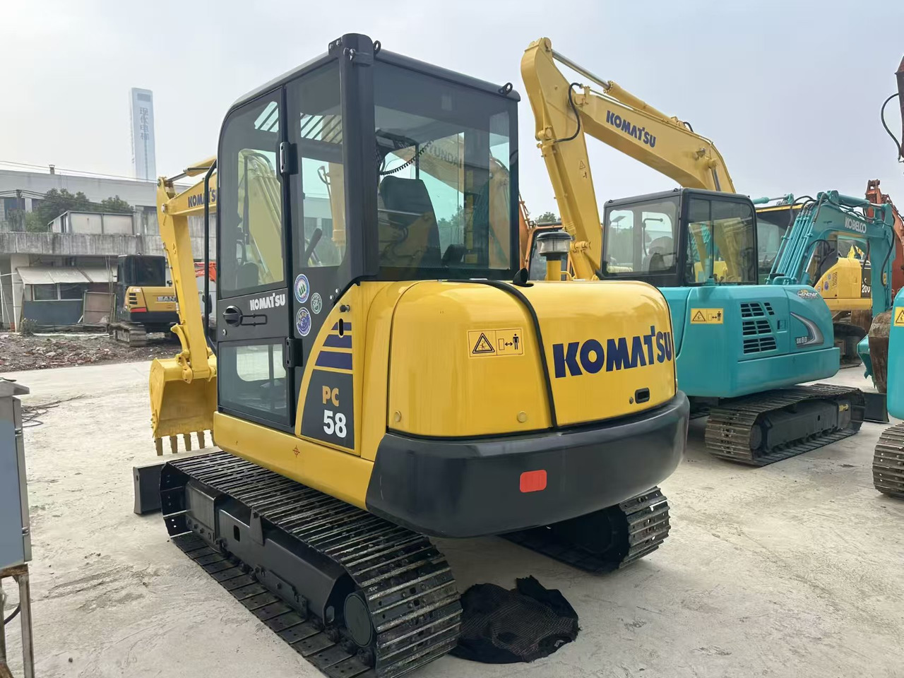 KOMATSU PC58 - Mini excavator: picture 3 KOMATSU PC58 - Mini excavator: picture 3