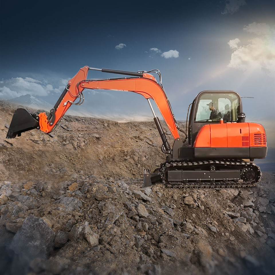6T 6000Kg Crawler Excavator with Yanmar engine 37.4Kw - Mini excavator: picture 4 6T 6000Kg Crawler Excavator with Yanmar engine 37.4Kw - Mini excavator: picture 4