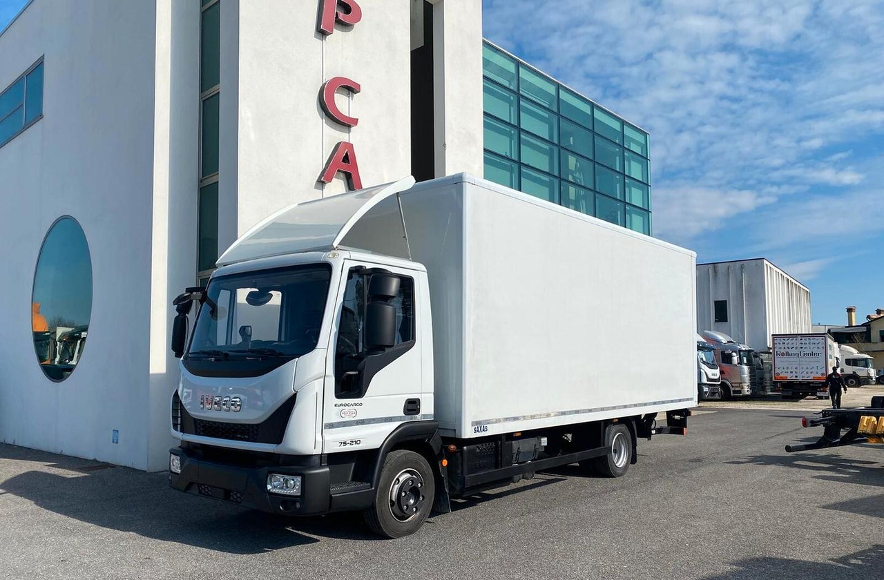 IVECO EUROCARGO 75E21 2019 CASSONE E SPONDA - Box truck: picture 1 IVECO EUROCARGO 75E21 2019 CASSONE E SPONDA - Box truck: picture 1