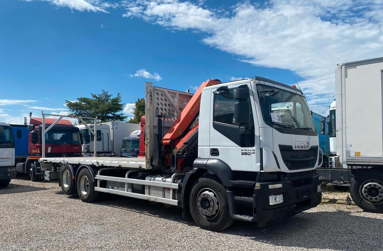 IVECO STRALIS AD260S36 CASSONE FISSO E GRU - Dropside/ Flatbed truck, Crane truck: picture 2 IVECO STRALIS AD260S36 CASSONE FISSO E GRU - Dropside/ Flatbed truck, Crane truck: picture 2