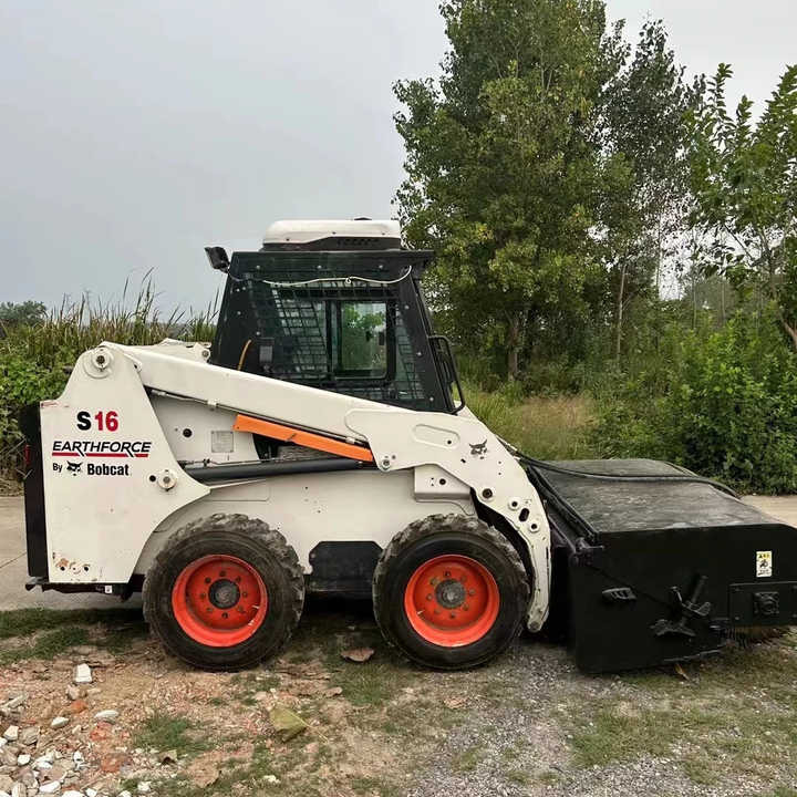 Used Bob Cat Bob Cat S16 Used Mini Skid Steer Wheel Loader Multifunctional Track Loaders Bobcat S16 2.7 Ton - Skid steer loader: picture 1 Used Bob Cat Bob Cat S16 Used Mini Skid Steer Wheel Loader Multifunctional Track Loaders Bobcat S16 2.7 Ton - Skid steer loader: picture 1