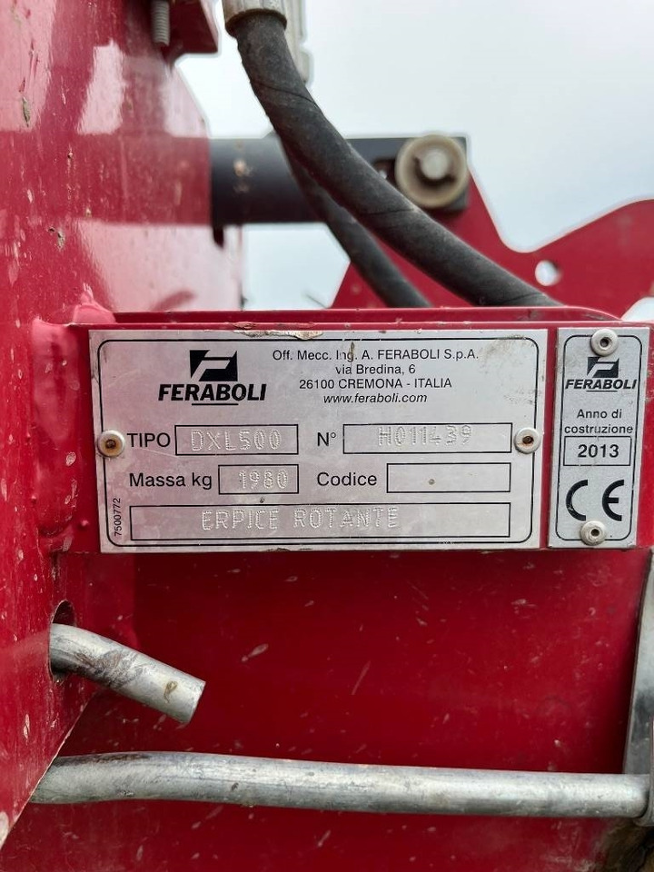 Feraboli DXL 500 - Power harrow: picture 5 Feraboli DXL 500 - Power harrow: picture 5