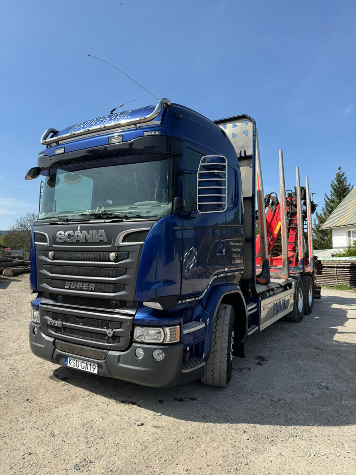 SCANIA R730 - Timber truck, Crane truck: picture 5 SCANIA R730 - Timber truck, Crane truck: picture 5