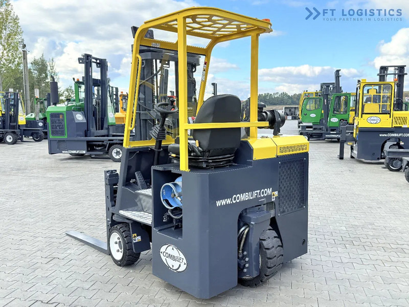 4-way reach truck Combilift C3000CB / GAS / TRIPLEX 4900MM / FREE LIFT / FORK POSITIONER / SIDE SHIFT / EXCELLENT CONDITION / Wide range of four-way and sid: picture 12