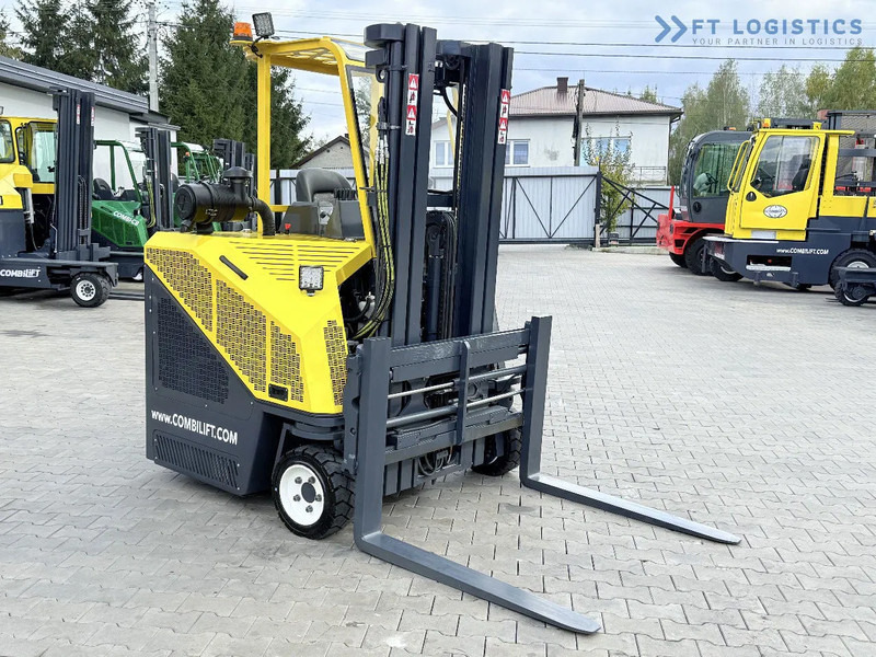 4-way reach truck Combilift C3000CB / GAS / TRIPLEX 4900MM / FREE LIFT / FORK POSITIONER / SIDE SHIFT / EXCELLENT CONDITION / Wide range of four-way and sid: picture 7