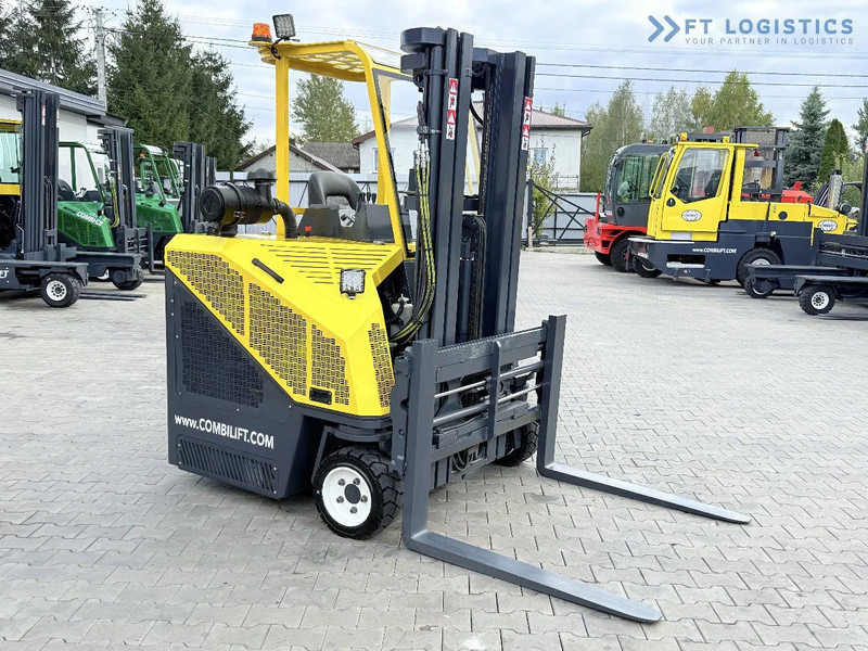 4-way reach truck Combilift C3000CB / GAS / TRIPLEX 4900MM / FREE LIFT / FORK POSITIONER / SIDE SHIFT / EXCELLENT CONDITION / Wide range of four-way and sid: picture 8
