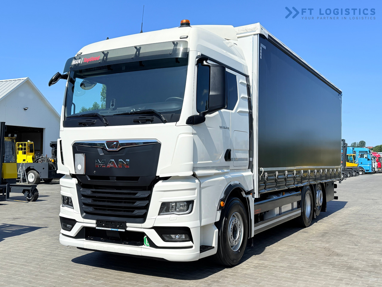 MAN TGX 26.470 / 19 Pallets / Steering Axle / 15 Ton Payload / Retarder / Excellent Condition - Curtain side truck: picture 4 MAN TGX 26.470 / 19 Pallets / Steering Axle / 15 Ton Payload / Retarder / Excellent Condition - Curtain side truck: picture 4