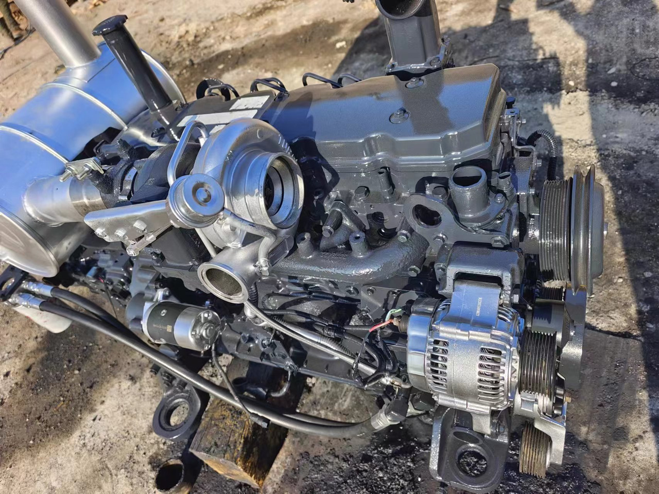 KOMATSU 6D107E-1 - Engine for Excavator: picture 3 KOMATSU 6D107E-1 - Engine for Excavator: picture 3