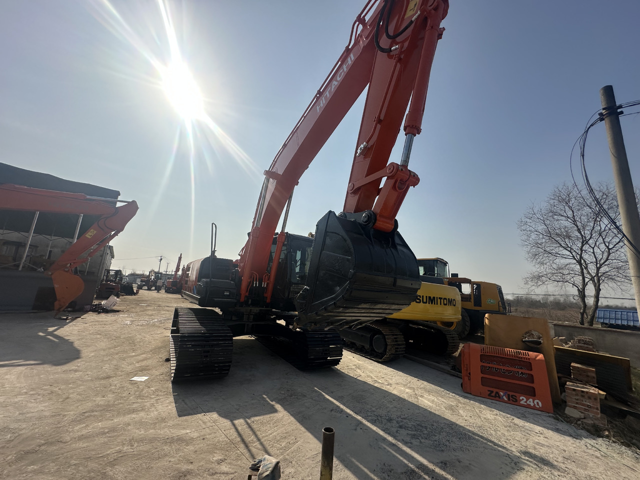 HITACHI Used Excavator ZX210-5G High Quality - Construction machinery: picture 3 HITACHI Used Excavator ZX210-5G High Quality - Construction machinery: picture 3