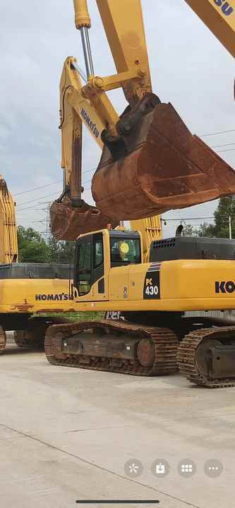 Original komatsu Pc430-8 Excavator on Sale Used Japan Brand komatsu Pc430-8 Excavator in Stock - Excavator: picture 2 Original komatsu Pc430-8 Excavator on Sale Used Japan Brand komatsu Pc430-8 Excavator in Stock - Excavator: picture 2