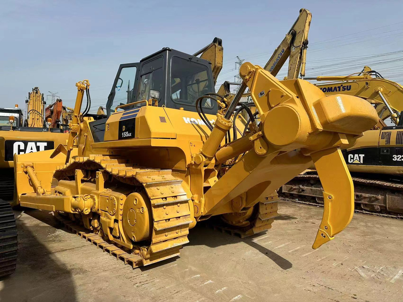 KOMATSU D155A-5 - Bulldozer: picture 2 KOMATSU D155A-5 - Bulldozer: picture 2