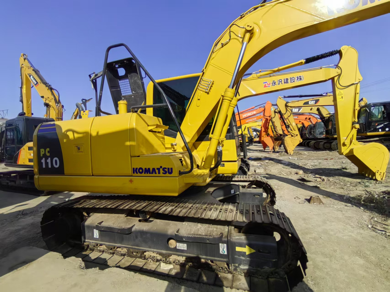 KOMATSU PC110-7 - Crawler excavator: picture 3 KOMATSU PC110-7 - Crawler excavator: picture 3