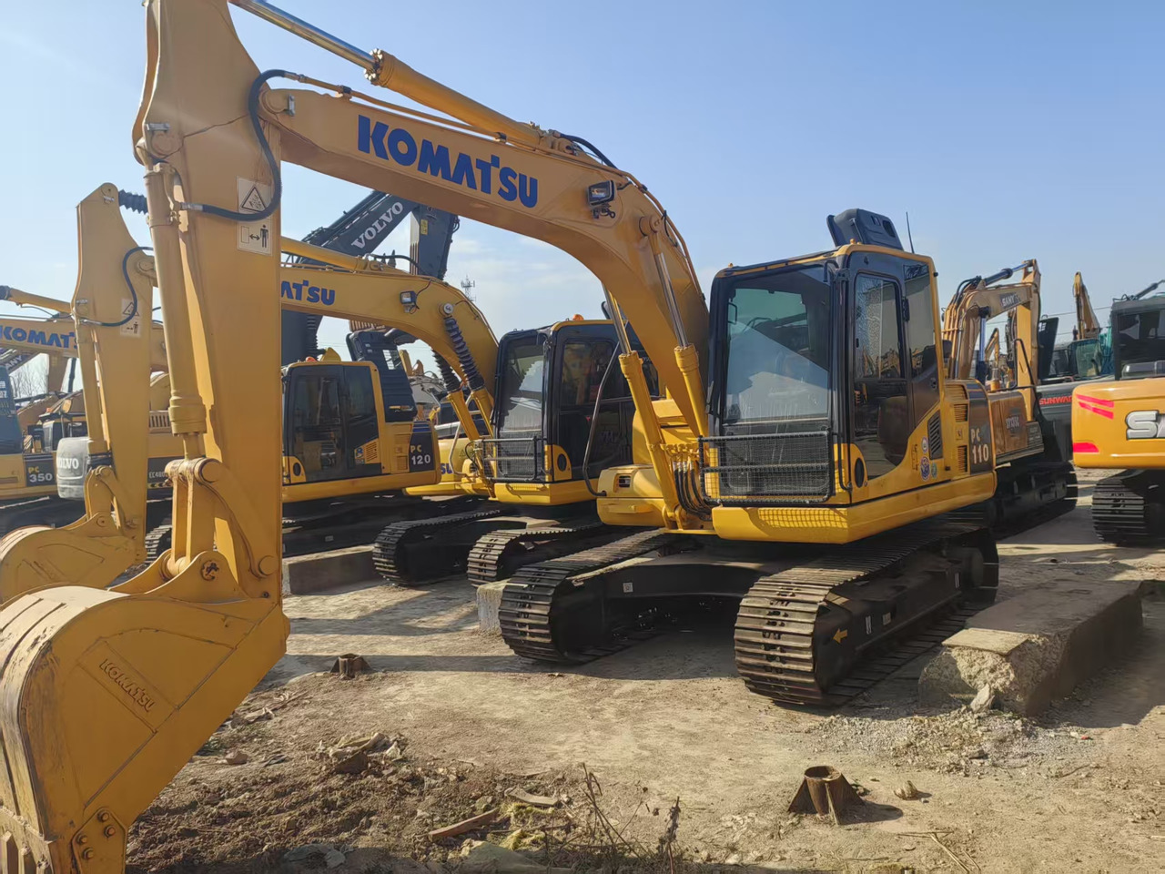 KOMATSU PC110-7 - Crawler excavator: picture 1 KOMATSU PC110-7 - Crawler excavator: picture 1