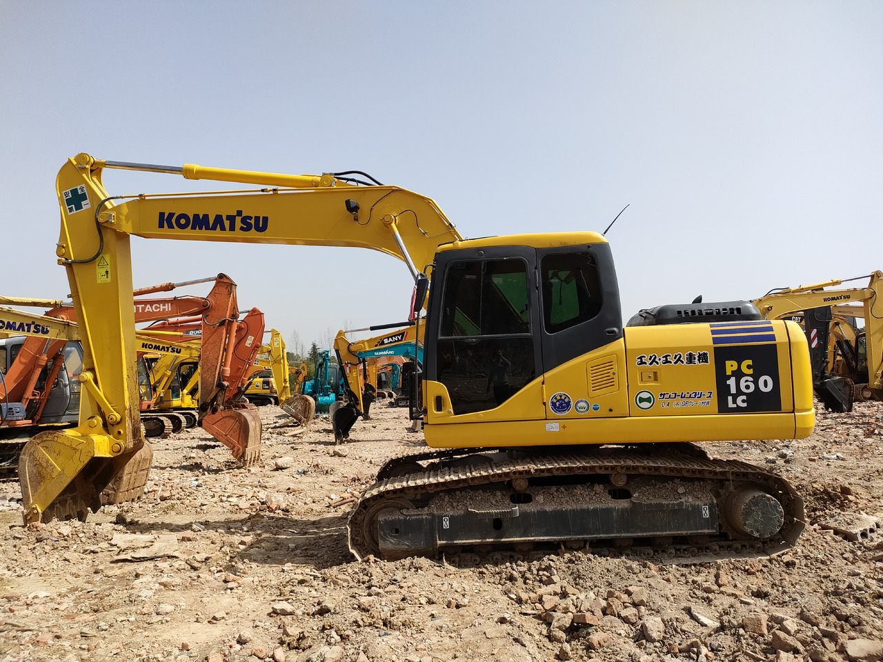 KOMATSU PC160-7 - Crawler excavator: picture 2 KOMATSU PC160-7 - Crawler excavator: picture 2