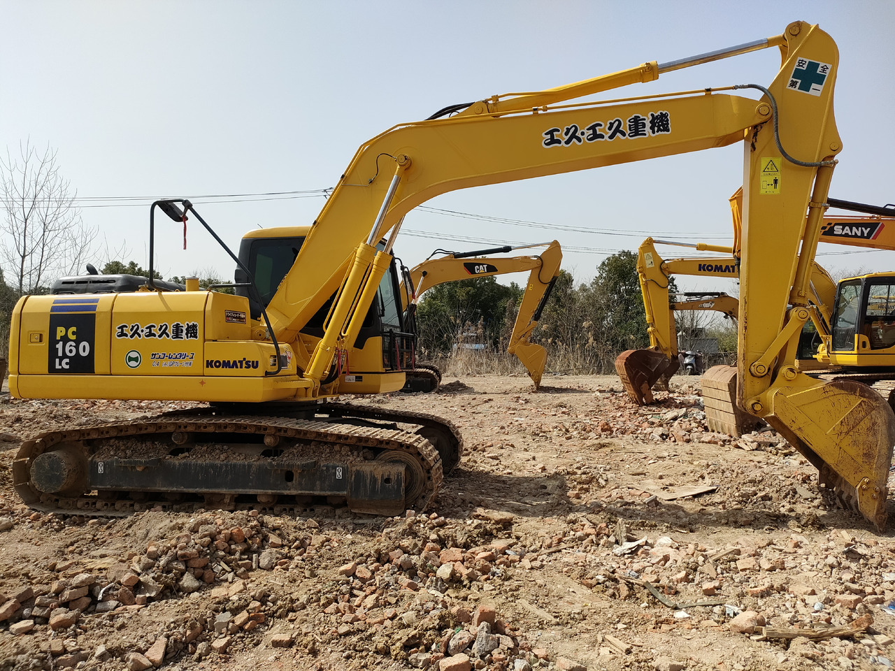KOMATSU PC160-7 - Crawler excavator: picture 3 KOMATSU PC160-7 - Crawler excavator: picture 3