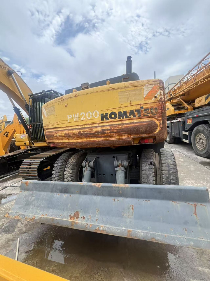 KOMATSU PW150 - Wheel excavator: picture 4 KOMATSU PW150 - Wheel excavator: picture 4