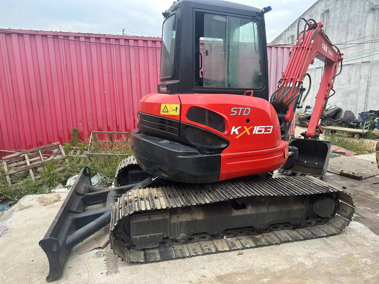 KUBOTA KX163 - Mini excavator: picture 4 KUBOTA KX163 - Mini excavator: picture 4