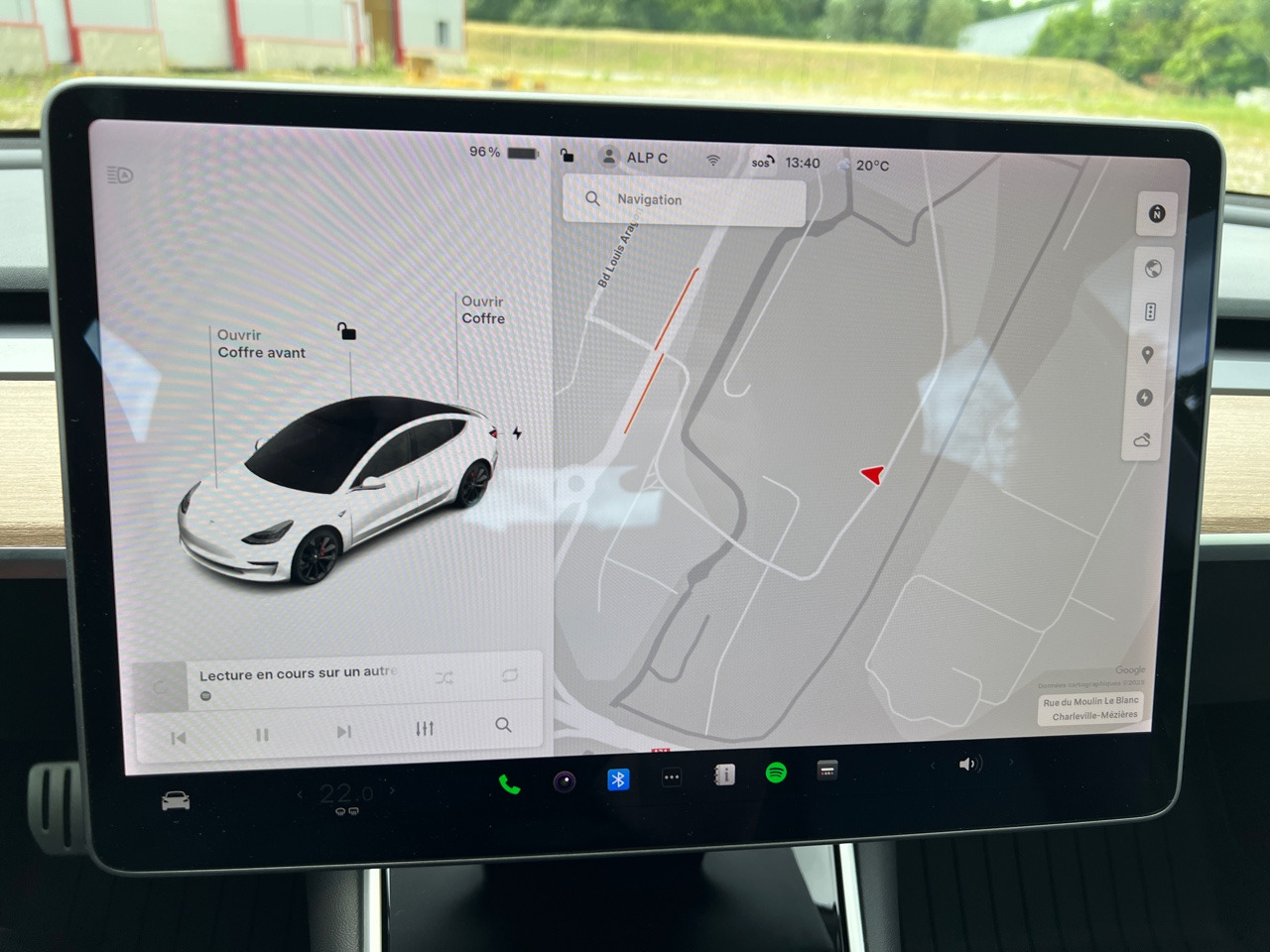 Sedan TESLA Model 3 Performance Dual Motor FSD 3 Autopilot: picture 35