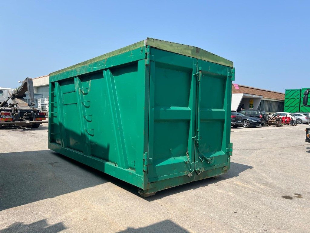 CONTAINER SCARRABILE USATO CON COPERCHIO - Roll-off container: picture 2 CONTAINER SCARRABILE USATO CON COPERCHIO - Roll-off container: picture 2