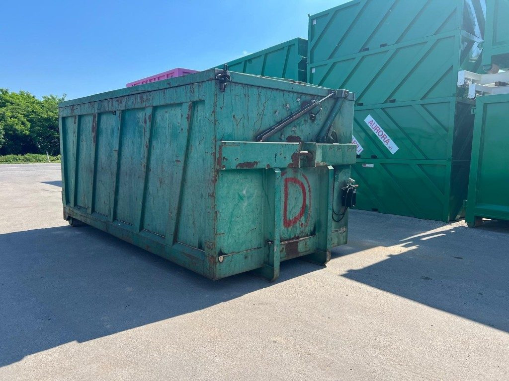 CONTAINER SCARRABILE USATO CON COPERCHIO - Roll-off container: picture 4 CONTAINER SCARRABILE USATO CON COPERCHIO - Roll-off container: picture 4