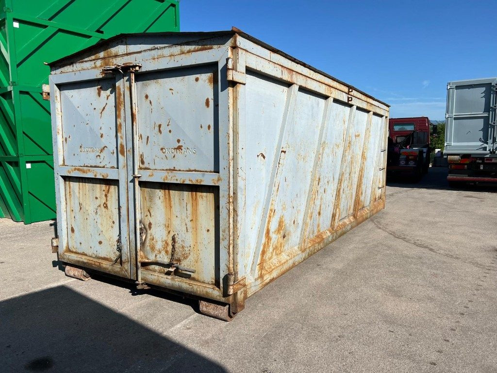 CONTAINER SCARRABILE USATO CON COPERCHIO - Roll-off container: picture 3 CONTAINER SCARRABILE USATO CON COPERCHIO - Roll-off container: picture 3