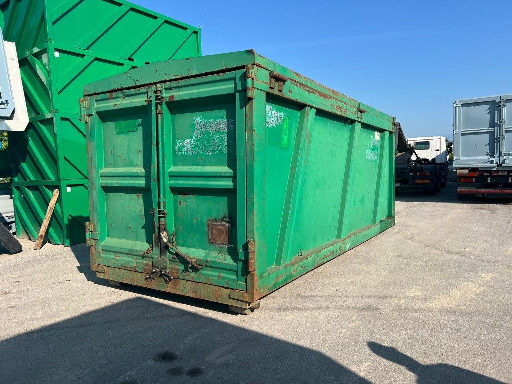 CONTAINER SCARRABILE USATO CON COPERCHIO - Roll-off container: picture 3 CONTAINER SCARRABILE USATO CON COPERCHIO - Roll-off container: picture 3