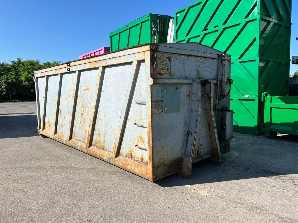 CONTAINER SCARRABILE USATO CON COPERCHIO - Roll-off container: picture 2 CONTAINER SCARRABILE USATO CON COPERCHIO - Roll-off container: picture 2