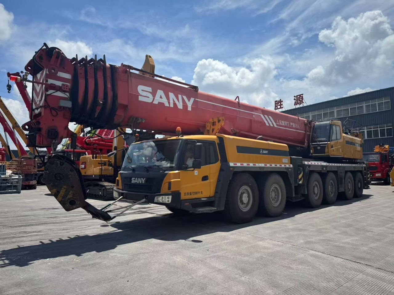 SANY SAC3500 - All terrain crane: picture 1 SANY SAC3500 - All terrain crane: picture 1
