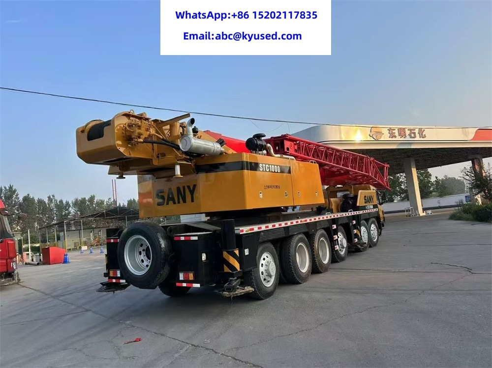 SANY STC1000 - Mobile crane: picture 5 SANY STC1000 - Mobile crane: picture 5