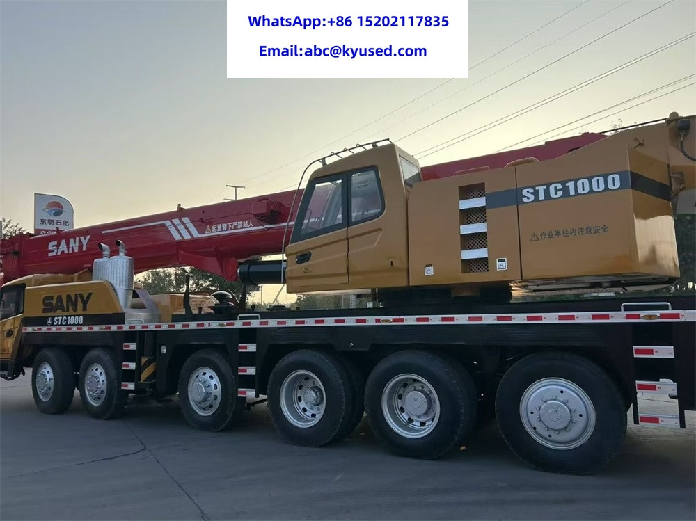 SANY STC1000 STC1300 STC1600 STC2200 STC3500 100TON 130TON 160TON 220T 350T - Mobile crane: picture 3 SANY STC1000 STC1300 STC1600 STC2200 STC3500 100TON 130TON 160TON 220T 350T - Mobile crane: picture 3