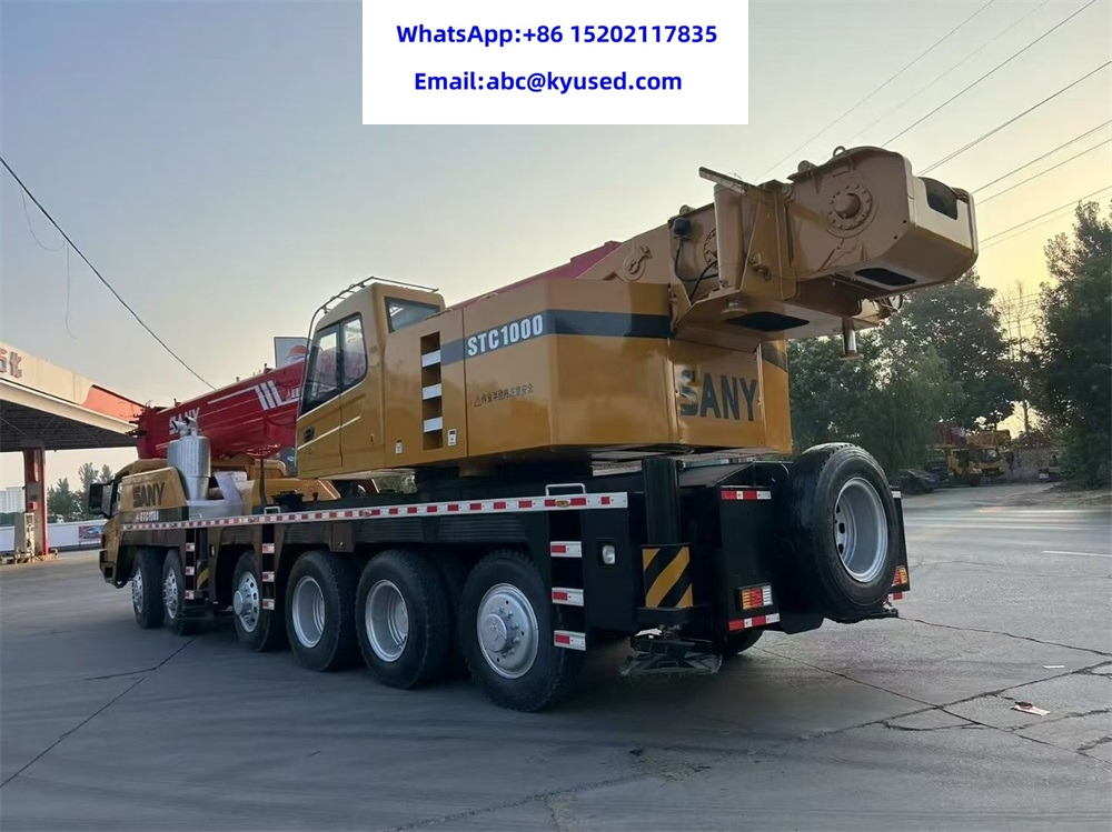 SANY STC1000 STC1300 STC1600 STC2200 STC3500 100TON 130TON 160TON 220T 350T - Mobile crane: picture 4 SANY STC1000 STC1300 STC1600 STC2200 STC3500 100TON 130TON 160TON 220T 350T - Mobile crane: picture 4