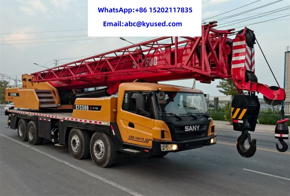 SANY STC500 STC350 STC250 STC750 STC800 STC1000 50TON 25TON 35T 75TON 80TON 100TON - Mobile crane: picture 5 SANY STC500 STC350 STC250 STC750 STC800 STC1000 50TON 25TON 35T 75TON 80TON 100TON - Mobile crane: picture 5