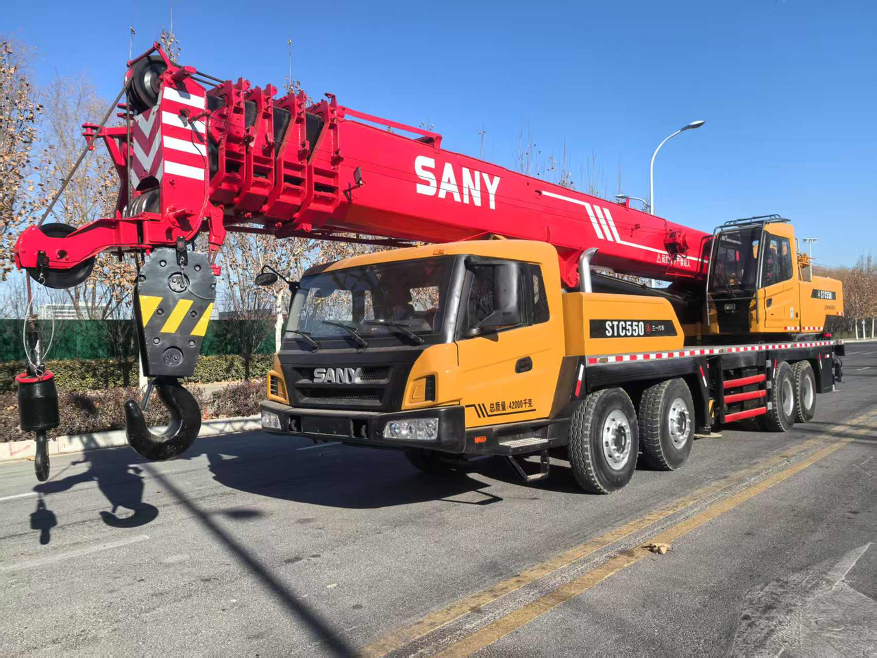 SANY STC550 STC500 STC750 STC800 75ton 80ton 55ton 50ton used mobile crane - Mobile crane: picture 1 SANY STC550 STC500 STC750 STC800 75ton 80ton 55ton 50ton used mobile crane - Mobile crane: picture 1