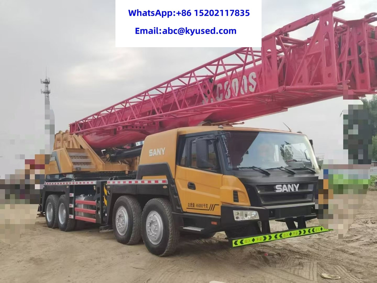 SANY STC800 STC500 STC550 STC750 STC250 STC1000 STC1300 STC1600 STC1800 - Mobile crane: picture 2 SANY STC800 STC500 STC550 STC750 STC250 STC1000 STC1300 STC1600 STC1800 - Mobile crane: picture 2