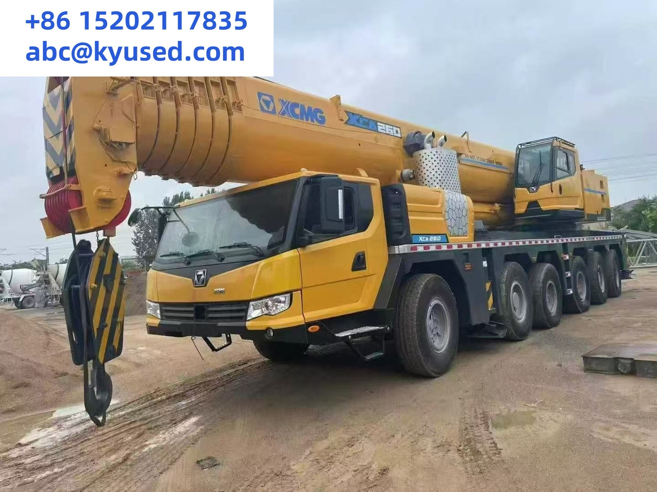 XCMG XCA300 XCA260 300ton 260ton 250ton 220ton 200ton 180ton used crane - All terrain crane: picture 1 XCMG XCA300 XCA260 300ton 260ton 250ton 220ton 200ton 180ton used crane - All terrain crane: picture 1