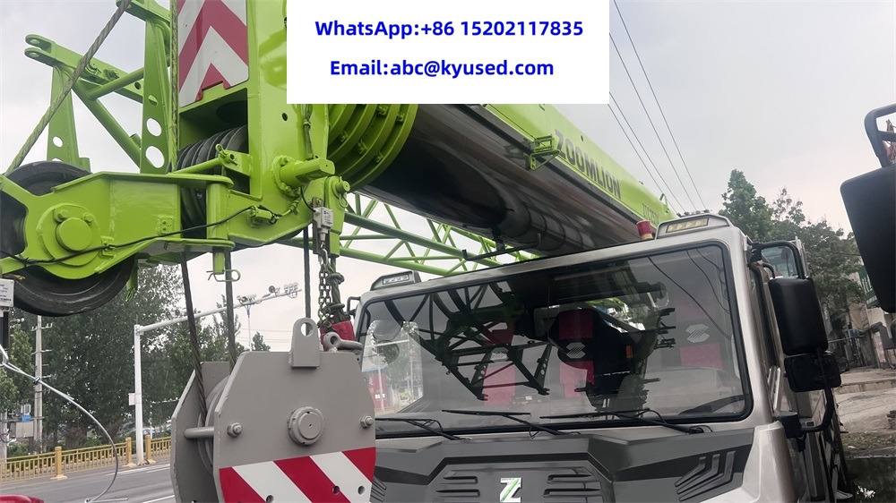 ZOOMLION ZTC251V QY25V 25TON 30TON 35TON 40TON 50TON 55TON 70TON 80TON 100T - Mobile crane: picture 2 ZOOMLION ZTC251V QY25V 25TON 30TON 35TON 40TON 50TON 55TON 70TON 80TON 100T - Mobile crane: picture 2