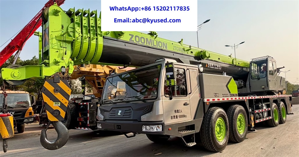 ZOOMLION ZTC800V - Mobile crane: picture 1 ZOOMLION ZTC800V - Mobile crane: picture 1