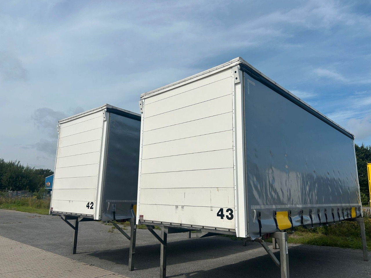 Wecon 6x Wechselpritschen Schiebeplane/Bordwand WP745S - Curtainside swap body: picture 4 Wecon 6x Wechselpritschen Schiebeplane/Bordwand WP745S - Curtainside swap body: picture 4
