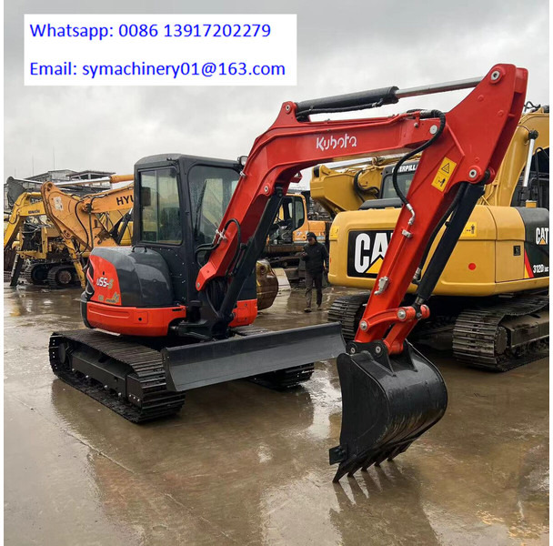 Kubota U55-5 - Mini excavator: picture 4 Kubota U55-5 - Mini excavator: picture 4
