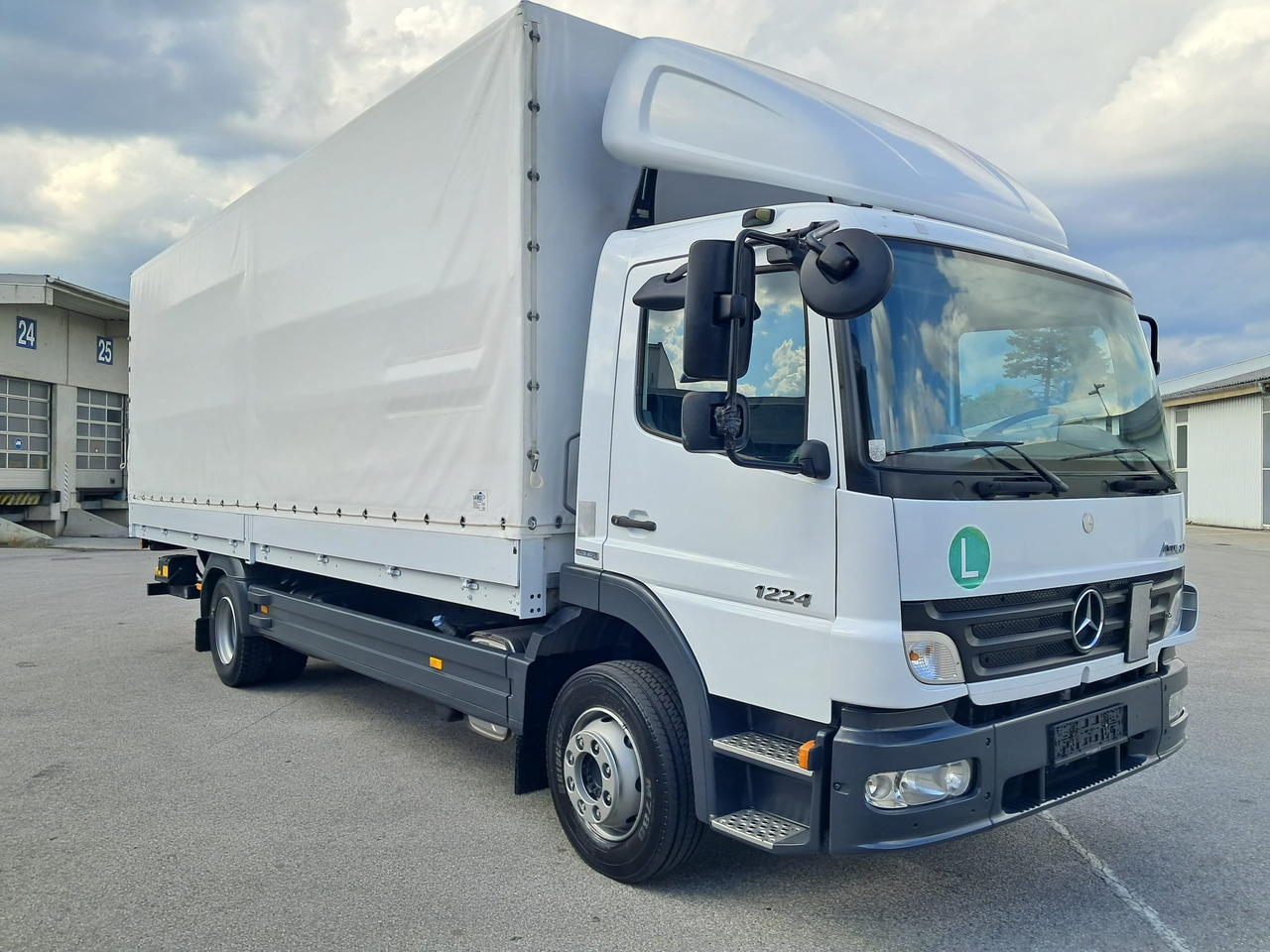 MERCEDES-BENZ ATEGO 12 24 Plane LBW | Klima | Schaltgetriebe - Curtain side truck: picture 2 MERCEDES-BENZ ATEGO 12 24 Plane LBW | Klima | Schaltgetriebe - Curtain side truck: picture 2