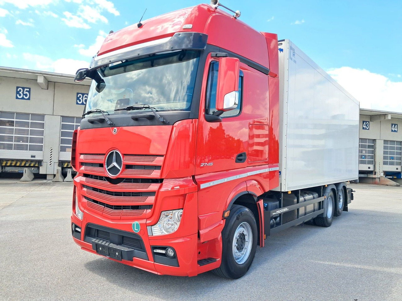 Mercedes-Benz Actros 2745 Kühlkoff | Standklima/heiz | Liftach - Refrigerator truck: picture 1 Mercedes-Benz Actros 2745 Kühlkoff | Standklima/heiz | Liftach - Refrigerator truck: picture 1